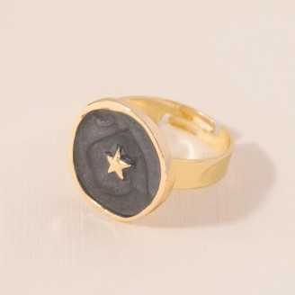 Lucy star ring black