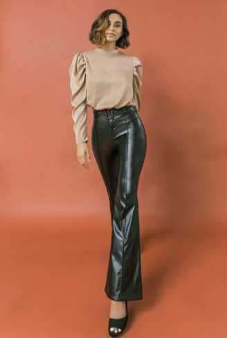 Monica flare trousers
